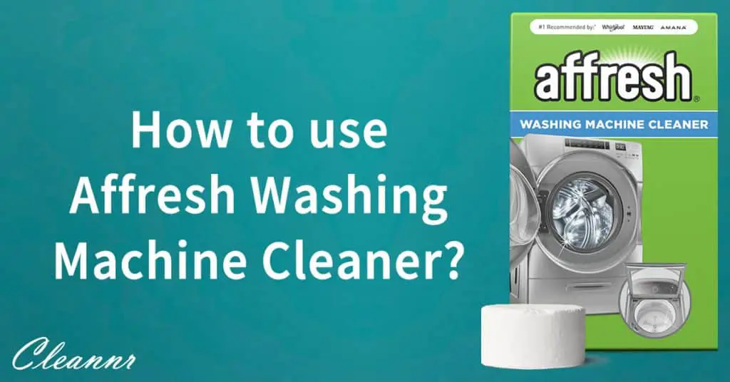 How to use Affresh Washing Machine Cleaner Instructions