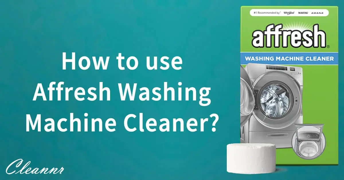 How to use Affresh Washing Machine Cleaner? Only 3 Steps