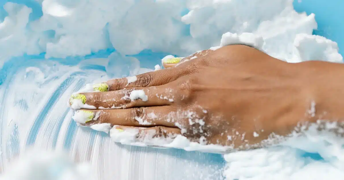 Shaving cream cleaning hacks