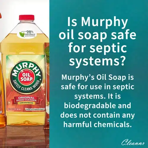 Is Murphy oil soap safe for septic systems