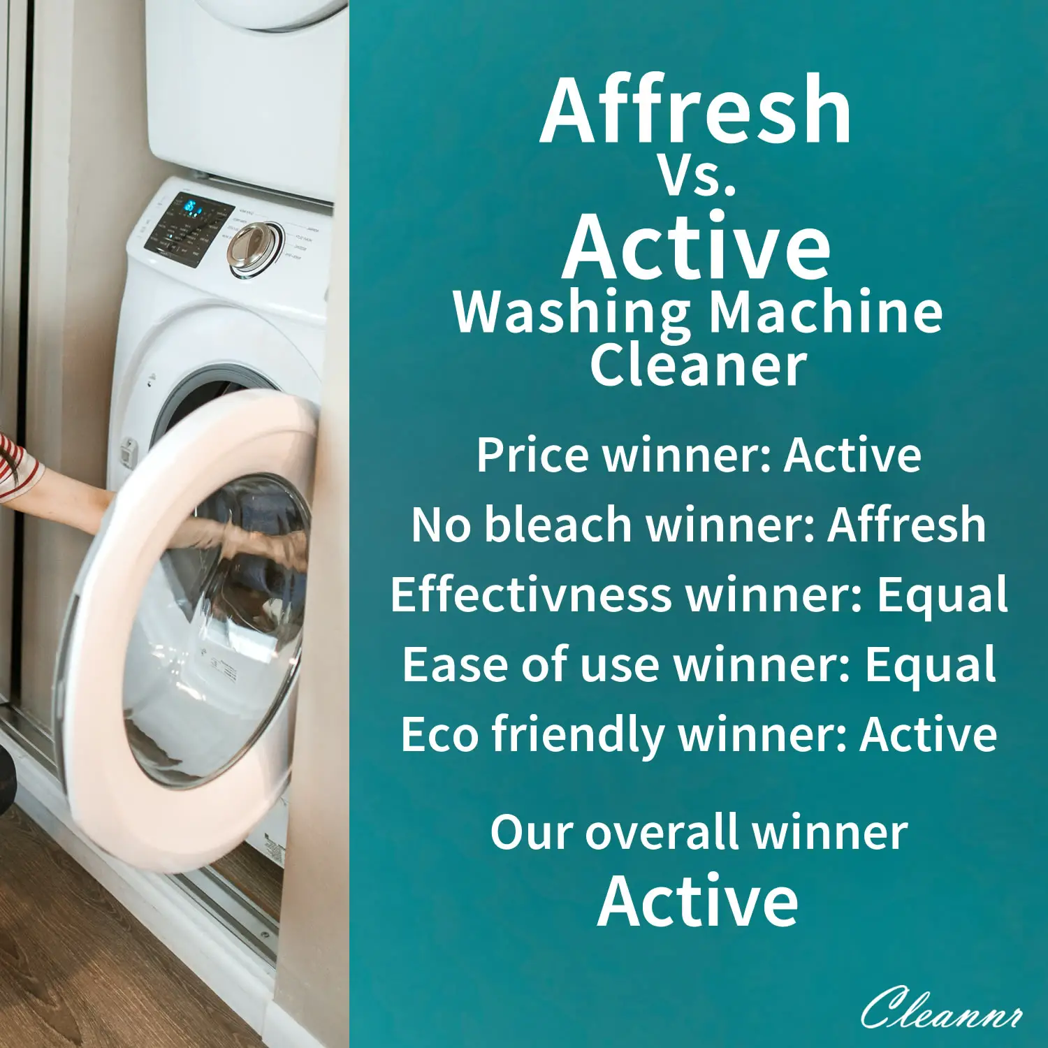 Affresh Vs Active Washing Machine Cleaner