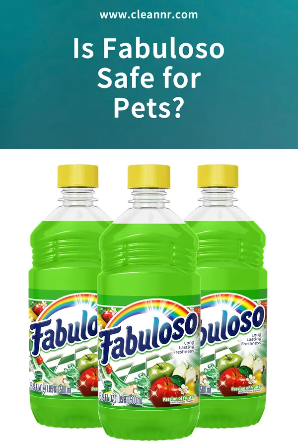 Is Fabuloso safe for dogs and cats